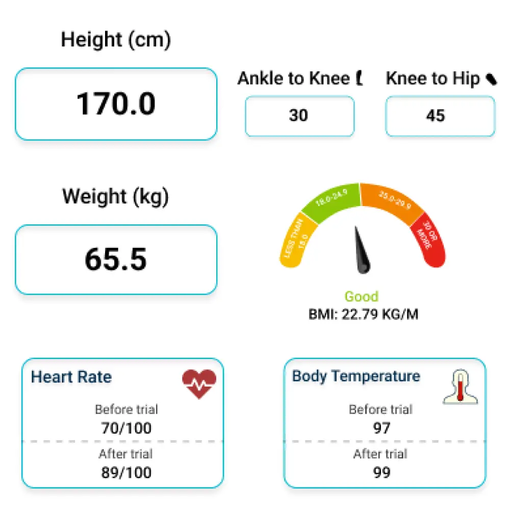 Comprehensive Body Metrics Tracking
